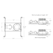 CSL ED5LNIC Eco-Downlight 5" 16W New Construction IC Housing