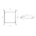 CSL ED5SNIC Eco-Downlight 5" 24W Shallow New Construction IC Housing