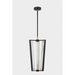Hudson Valley 4053 Edgemere 3-lt 11" LED Pendant - Aged Brass/Distressed Bronze