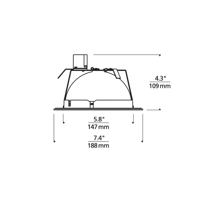 Reflections EDIF6R  6" LED Retrofit Indirect Downlight