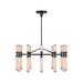 Alora CH348038 Edwin 24-lt 38" LED Chandelier - Urban Bronze