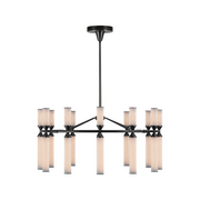 Alora CH348038-UNV Edwin 24-lt 38" LED Chandelier - Urban Bronze
