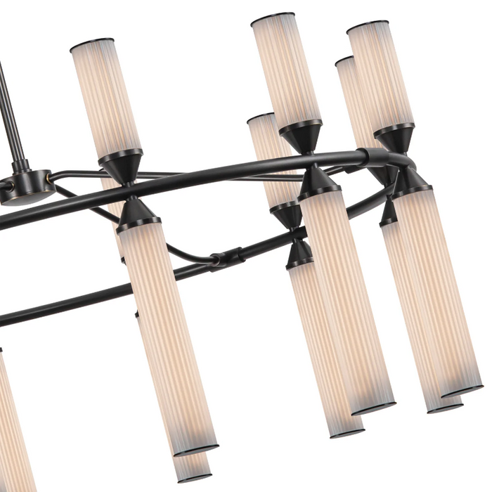 Alora CH348038 Edwin 24-lt 38" LED Chandelier