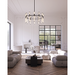 Alora CH348038 Edwin 24-lt 38" LED Chandelier
