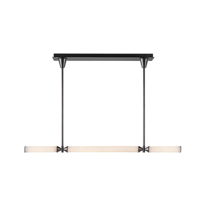 Alora LP348148 Edwin 3-lt 48" LED Linear Pendant - Urban Bronze