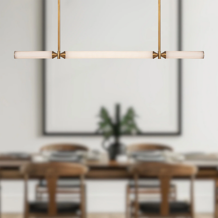Alora LP348148-UNV Edwin 3-lt 48" LED Linear Pendant