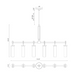 Alora LP355652 Wynwood 6-lt 52" Linear Pendant