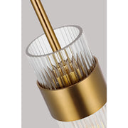 Visual Comfort CP1161 Geneva 1-lt 3" Pendant - Burnished Brass