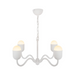 Alora Mood CH558427 Effie 4-lt 27" Chandelier - Antique White