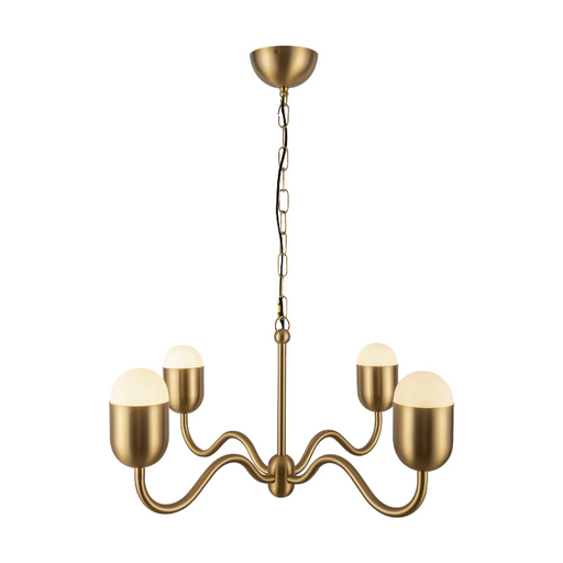Alora Mood CH558427 Effie 4-lt 27" Chandelier - Brushed Gold
