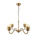 Alora Mood CH558427 Effie 4-lt 27" Chandelier - Brushed Gold