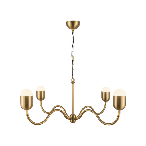 Alora Mood CH558439 Effie 4-lt 39" Chandelier - Brushed Gold
