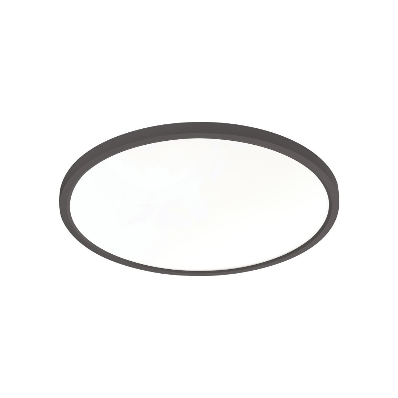AFX EGRF2030LAJUD Edge Round Large 1-lt 20" LED Flush Mount - Black