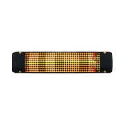 Eurofase EF15 39" 1500W Outdoor Electric Single Quartz Element Heater - Black/Admiral