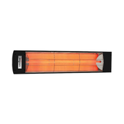 Eurofase EF15 39" 1500W Outdoor Electric Single Quartz Element Heater - Black/Standard