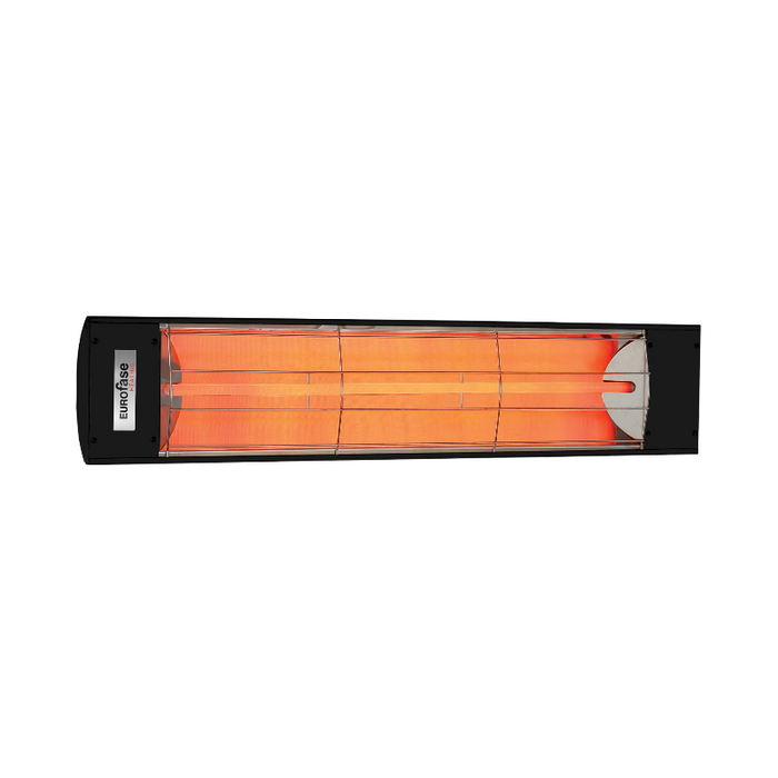 Eurofase EF15 39" 1500W Outdoor Electric Single Quartz Element Heater - Black/Standard