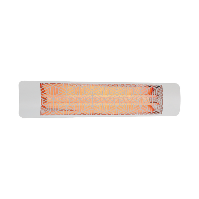 Eurofase EF50 39" 5000W Outdoor Electric Dual Quartz Element Heater - White/Mason