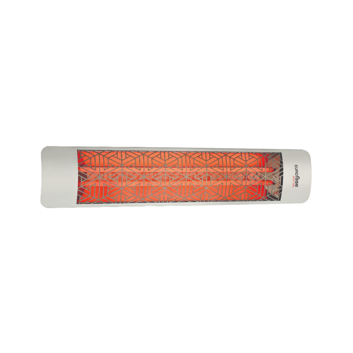 Eurofase EF15 39" 1500W Outdoor Electric Single Quartz Element Heater - Stainless Steel/Mason