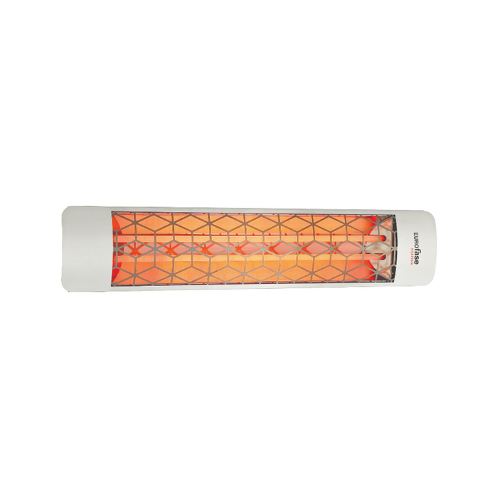 Eurofase EF15 39" 1500W Outdoor Electric Single Quartz Element Heater - Stainless Steel/Stella