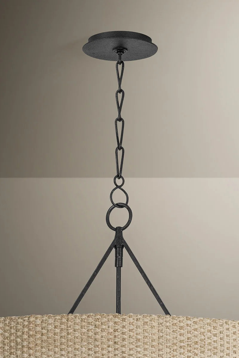 Troy F3638 Elias 6-lt 38" Chandelier
