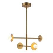 Kuzco CH15504 Elixir 4-lt 22" LED Chandelier - Brushed Gold