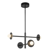 Kuzco CH15504 Elixir 4-lt 22" LED Chandelier - Black