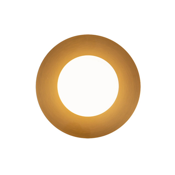 Kuzco FM15506 Elixir 1-lt 6" LED Flush Mount - Brushed Gold