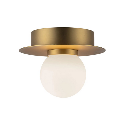Kuzco FM15506 Elixir 1-lt 6" LED Flush Mount - Brushed Gold