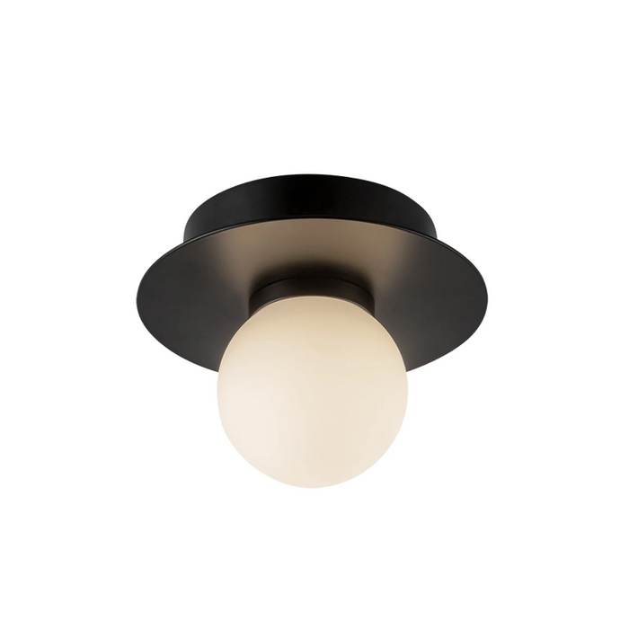 Kuzco FM15506 Elixir 1-lt 6" LED Flush Mount - Black