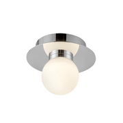 Kuzco FM15506 Elixir 1-lt 6" LED Flush Mount - Chrome