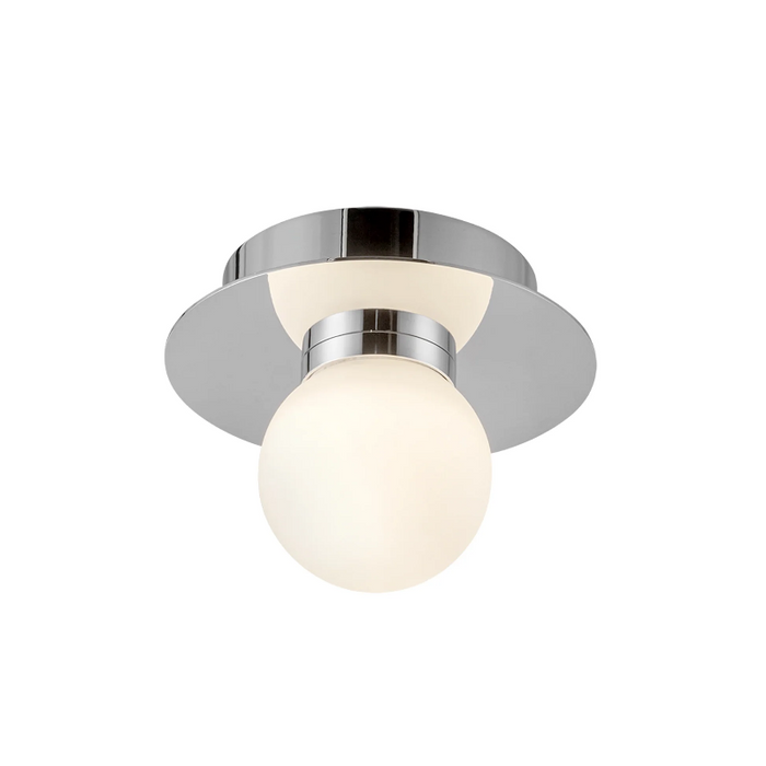 Kuzco FM15506 Elixir 1-lt 6" LED Flush Mount - Chrome