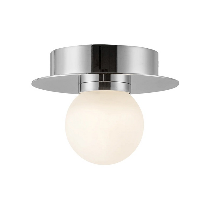 Kuzco FM15506 Elixir 1-lt 6" LED Flush Mount - Chrome