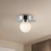 Kuzco FM15506 Elixir 1-lt 6" LED Flush Mount - Chrome