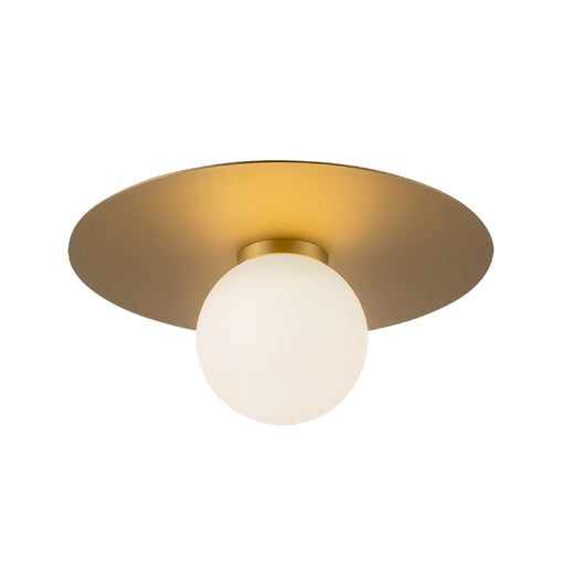 Kuzco FM15510 Elixir 10" LED Flush Mount - Brushed Gold