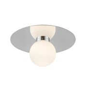 Kuzco FM15510 Elixir 10" LED Flush Mount - Chrome