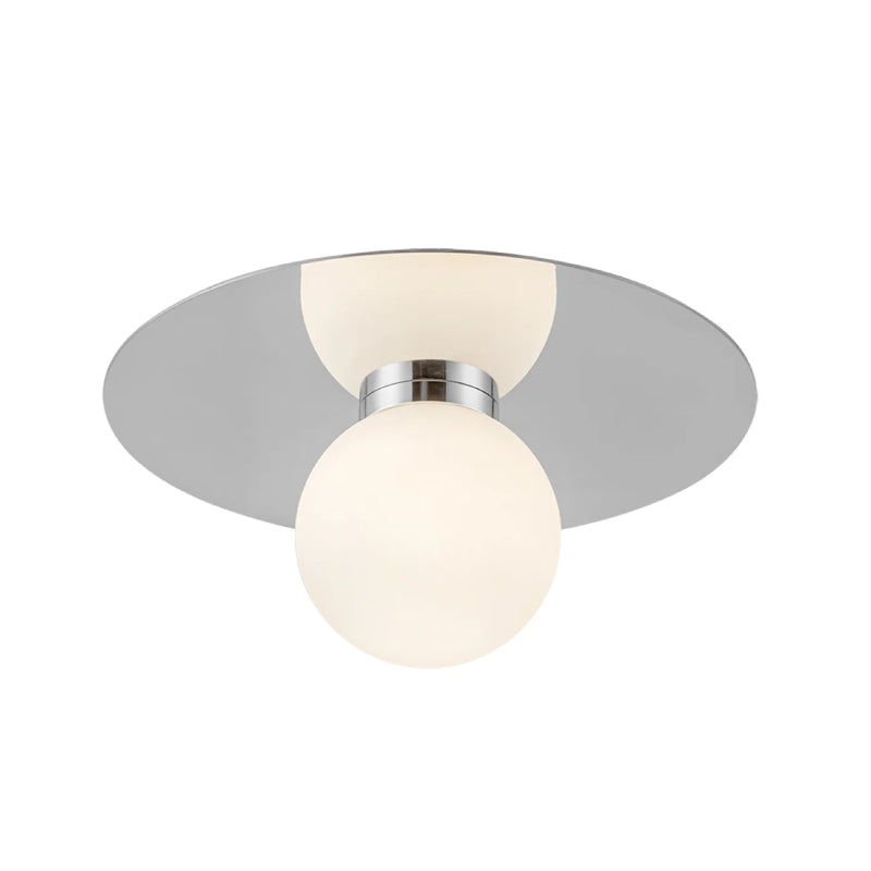 Kuzco FM15510 Elixir 10" LED Flush Mount - Chrome