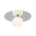 Kuzco FM15510 Elixir 10" LED Flush Mount - Chrome