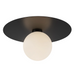 Kuzco FM15514 Elixir 1-lt 14" LED Flush Mount - Black