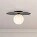 Kuzco FM15514 Elixir 1-lt 14" LED Flush Mount - Black
