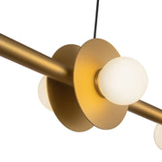 Kuzco LP15548 Elixir 10-lt 48" LED Linear Pendant