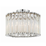 Crystorama ELL-B3004-CEILING Elliot 4-lt 15" Semi Flush Mount