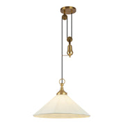 Alora Mood PD447120 Ellen 1-lt 20" Pendant - Brushed Gold
