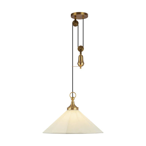 Alora Mood PD447120 Ellen 1-lt 20" Pendant - Brushed Gold