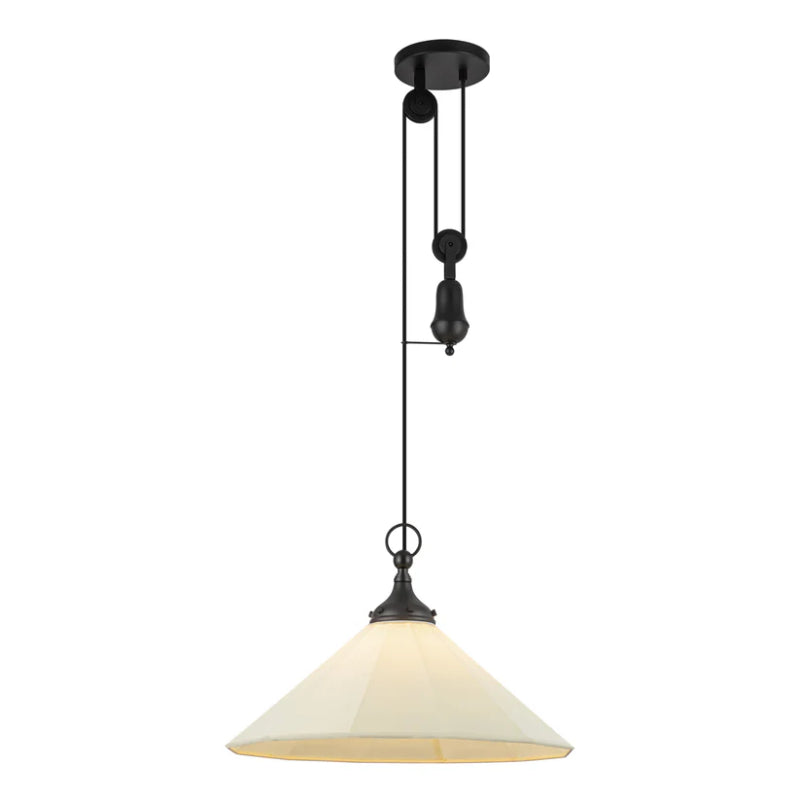 Alora Mood PD447120 Ellen 1-lt 20" Pendant - Matte Black