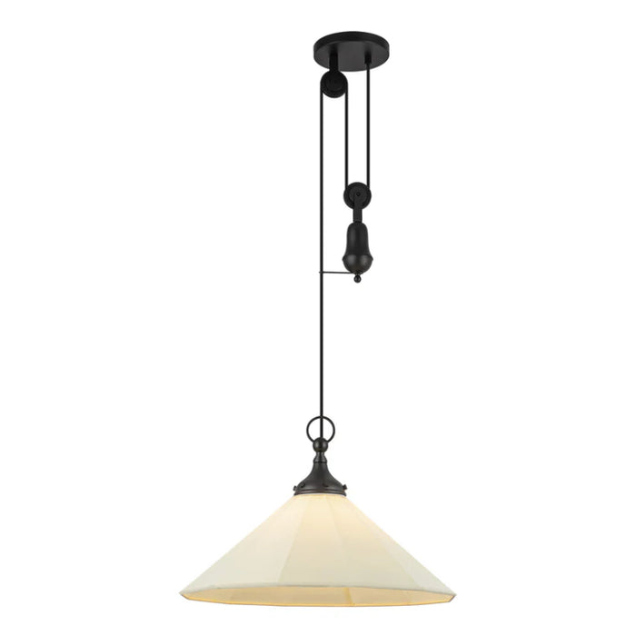 Alora Mood PD447120 Ellen 1-lt 20" Pendant - Matte Black