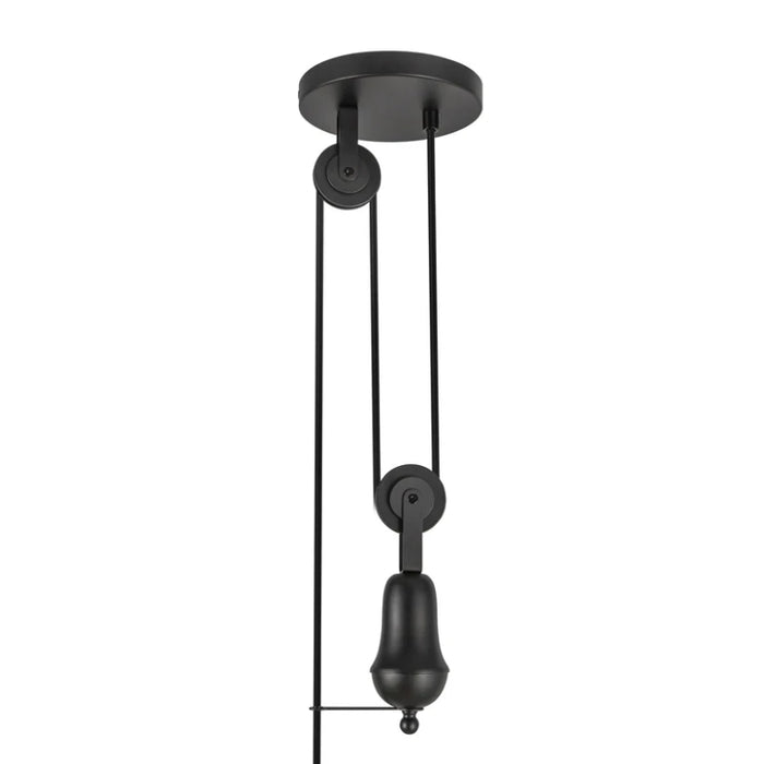 Alora Mood PD447120 Ellen 1-lt 20" Pendant - Matte Black