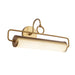Alora Mood PL447120 Ellen 1-lt 18" LED Wall/Picture Light - Brushed Gold