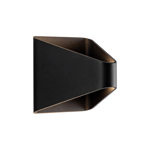 Kuzco EW33806-UNV-010 Ellis 6" Tall LED Outdoor Wall Sconce-Black