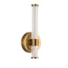 Alora Mood WV509012 Elsie 1-lt 12" Tall LED Vanity Light - Brushed Gold