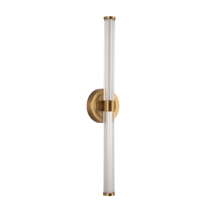 Alora Mood WV509024 Elsie 2-lt 24" Tall LED Vanity Light - Brushed Gold